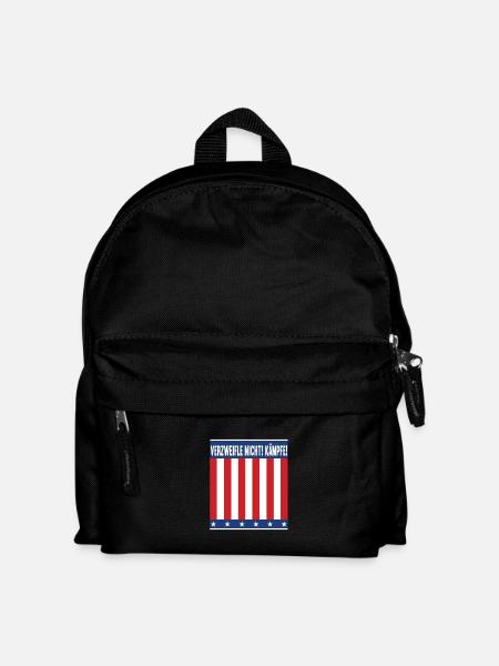 Don't despair, fight! - Kids' Backpack - black