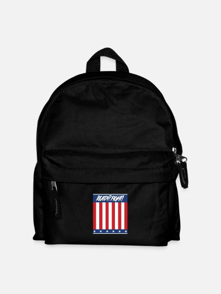 Ready? Fight! - Kids' Backpack - black