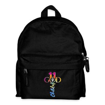 CHURCH CHRISTIANS 11 YEARS JESUS 11TH BIRTHDAY - Kids' Backpack - black - Front