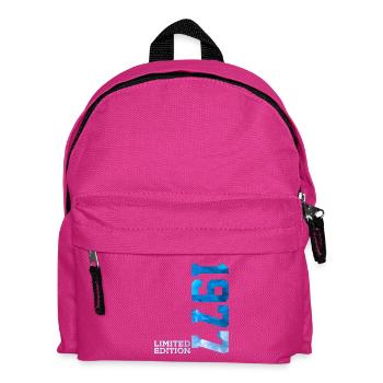 49. GEBURTSTAG LIMITED EDITION 1977 - Kinder Rucksack - Fuchsia - Vorne