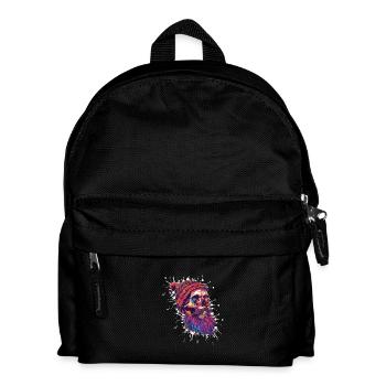 Lumberjack Skull - Kids' Backpack - black - Front