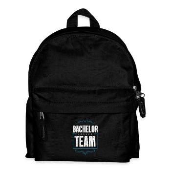 Bachelor Crew - Kinder Rucksack - Schwarz - Vorne
