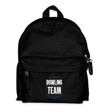 Équipe de bowling - Sac à dos Enfant - noir - Devant