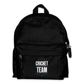 Cricket Crew - Kinder Rucksack - Schwarz - Vorne
