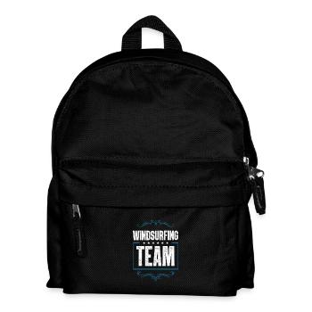 Windsurfing Team - Kinder Rucksack - Schwarz - Vorne