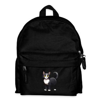 Cat Cute - Kids' Backpack - black - Front