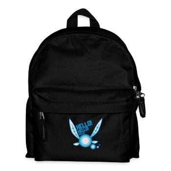Fee "Hallo!" - Kinder Rucksack - Schwarz - Vorne
