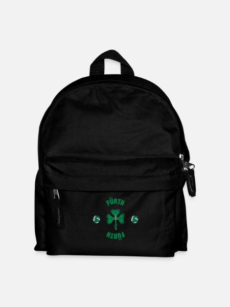 Fürth (ID: 001013) - Kinder Rucksack - Schwarz