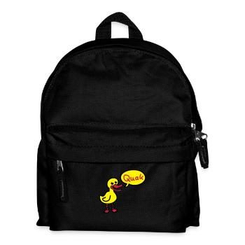 Quack - Duck 3 - Kids' Backpack - black - Front
