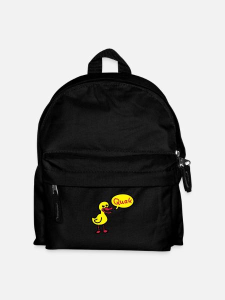 Quack - Duck 3 - Kids' Backpack - black