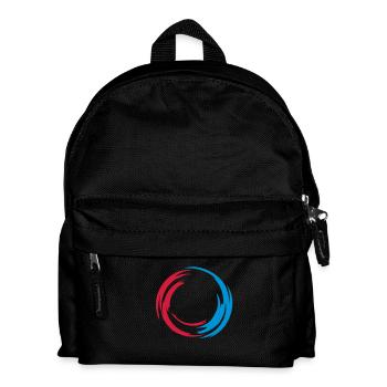swirl_circle - Sac à dos Enfant - noir - Devant
