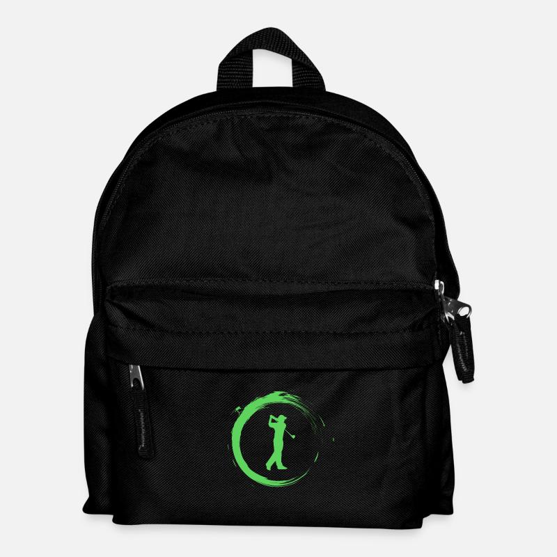 Golf - Kinder Rucksack - Schwarz