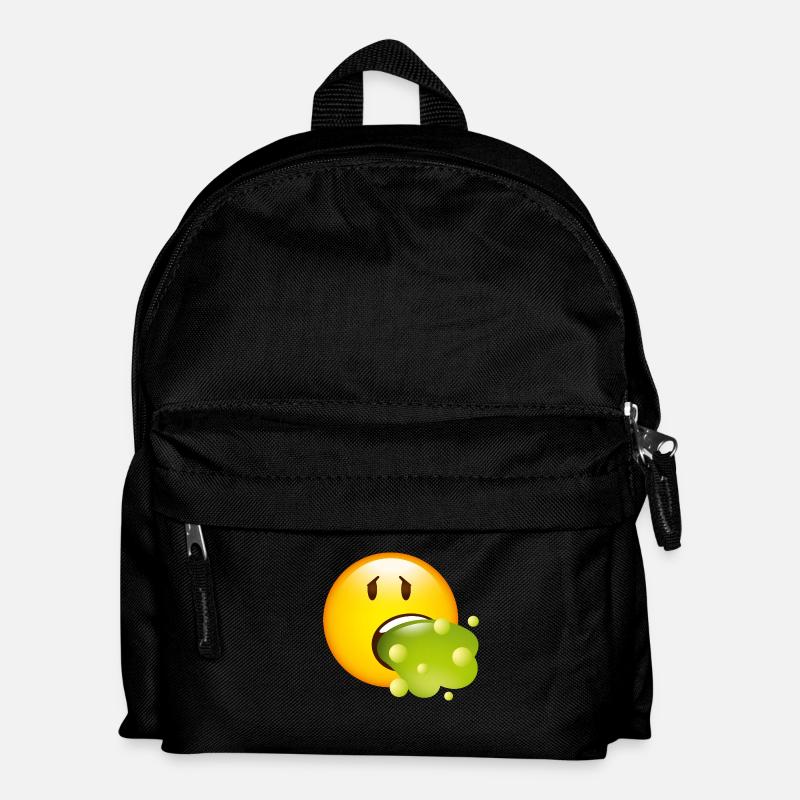 Smiley Glossy Barf - Sac à dos Enfant - noir
