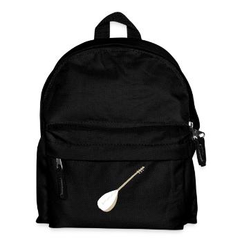 Melodies of the soul. The Turkish saz in focus - Kids' Backpack - black - Front