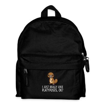 Platypus - Kids' Backpack - black - Front