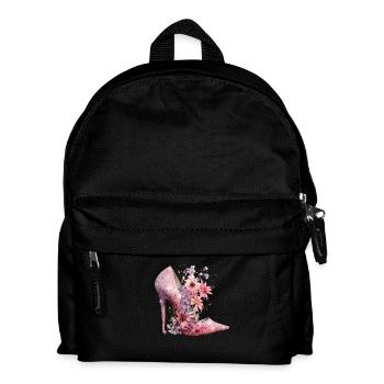 High Heel Lover Glitter Shoes Women's Gift - Kids' Backpack - black - Front