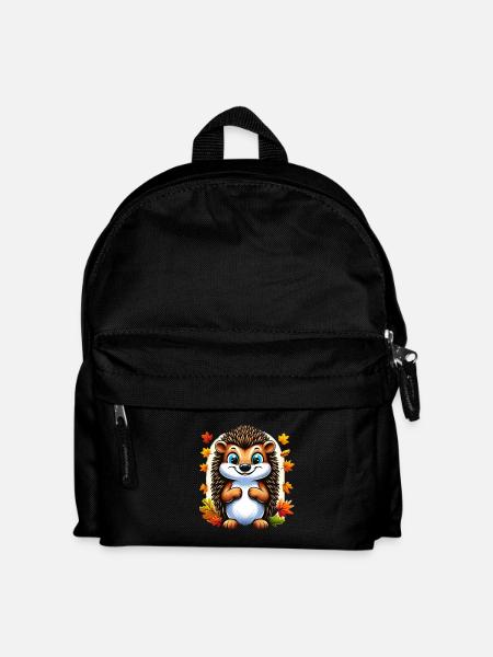 Karl the Hedgehog (hedgehog) - Kids' Backpack - black