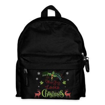 Noël Guy Amour de Noël cadeau de Noël - Sac à dos Enfant - noir - Devant
