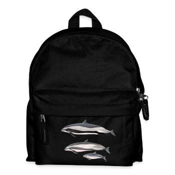Fraser dolphin - Fraser's dolphin - Dauphin - Kids' Backpack - black - Front