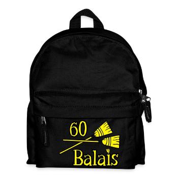 60 balais ans - Sac à dos Enfant - noir - Devant