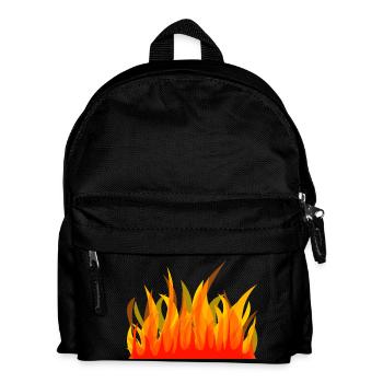 Fire department 1 - Kids' Backpack - black - Front