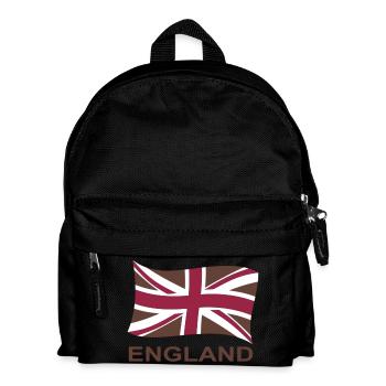 drapeau anglais 2 - Sac à dos Enfant - noir - Devant