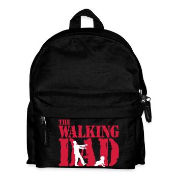 WALKING DAD - Kinder Rucksack - Schwarz - Vorne