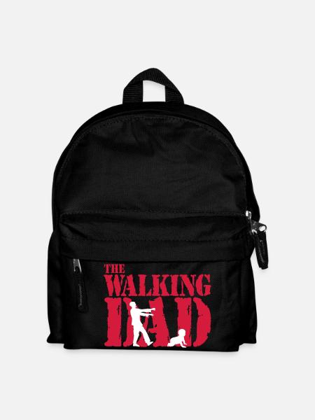 WALKING DAD - Kinder Rucksack - Schwarz