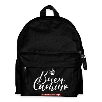 Buen Camino Jakobsweg Camino de Santiago - Kids' Backpack - black - Front