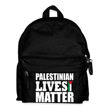 palestinian lives matter - Kids' Backpack - black - Front
