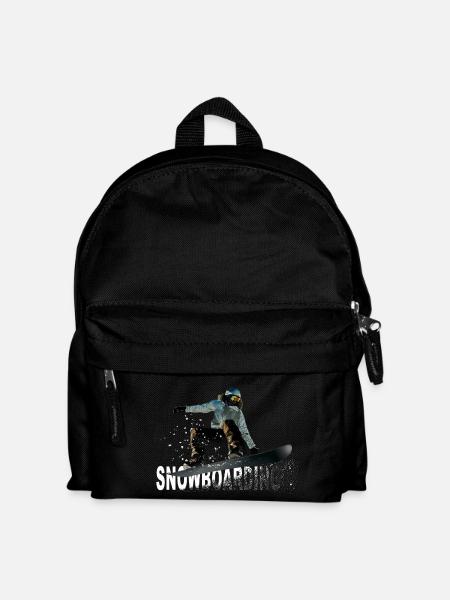 snowboarding - Kids' Backpack - black