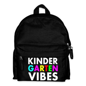 kindergarten vibes - Kids' Backpack - black - Front