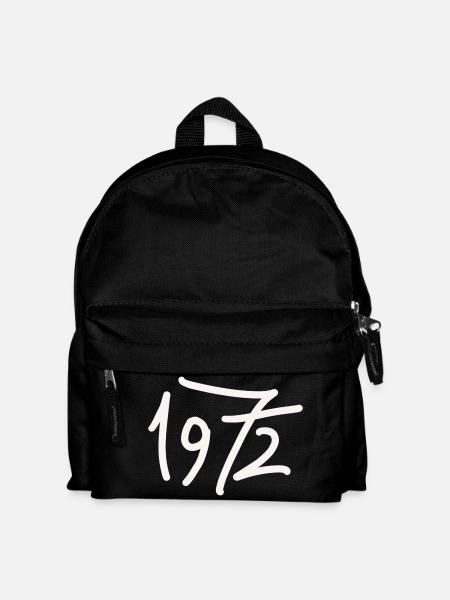 Geburtsjahr 1972 - Kinder Rucksack - Schwarz