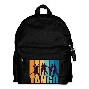 Tango Dancer Dance Vintage Retro Cadeau - Sac à dos Enfant - noir - Devant