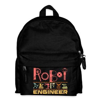 Déguisement de robot pour les ingénieurs ou les robots enfants - Sac à dos Enfant - noir - Devant