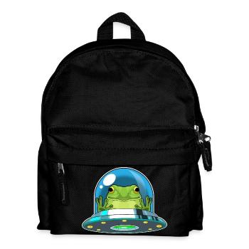 Frog Spaceship Space - Sac à dos Enfant - noir - Devant