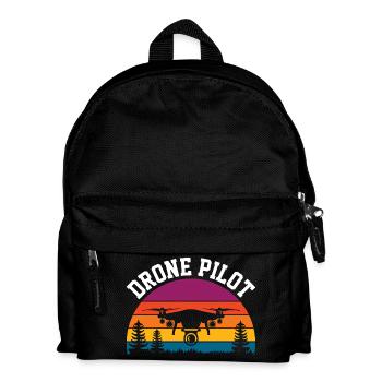 Pilote de drone - Sac à dos Enfant - noir - Devant