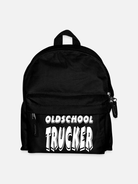 Trucker - Kinder Rucksack - Schwarz