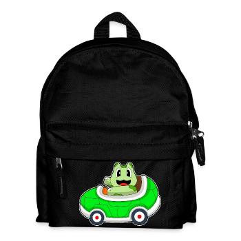 Turtle Car - Kids' Backpack - black - Front