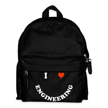 Engineer - Kids' Backpack - black - Front