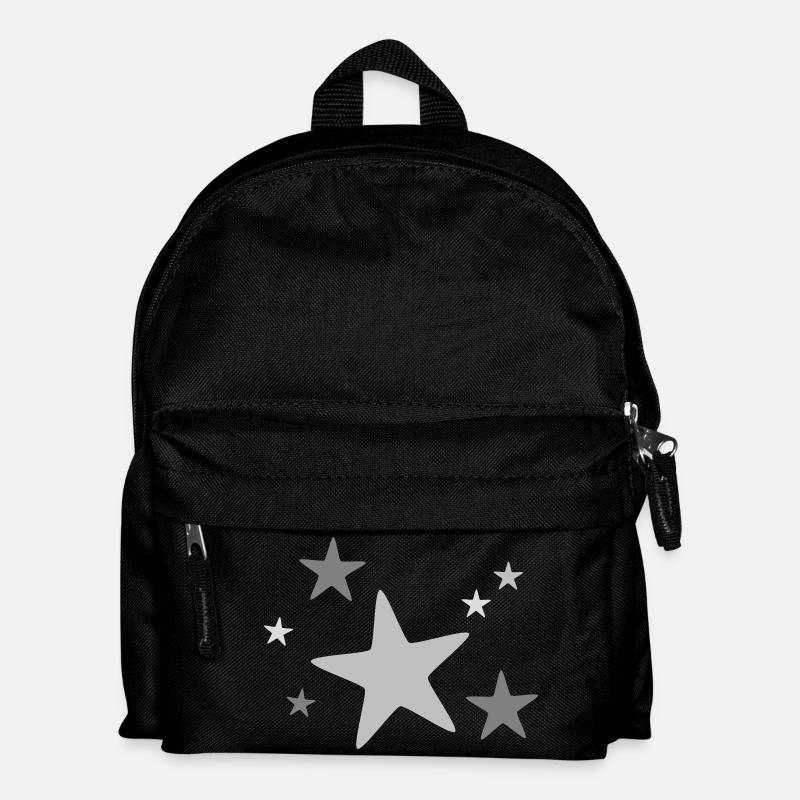 Sternengruppe mehrfarbig - Kinder Rucksack - Schwarz