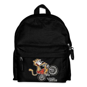 Tigre sauvage - Sac à dos Enfant - noir - Devant