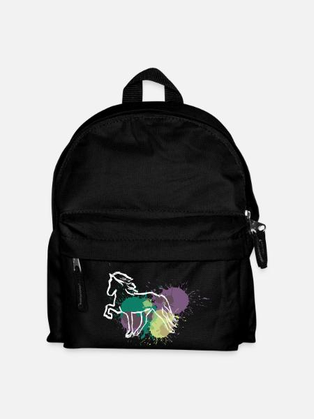 Violet Tölt - Kinder Rucksack - Schwarz