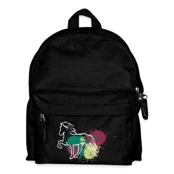 Red Tölt - Kinder Rucksack - Schwarz - Vorne