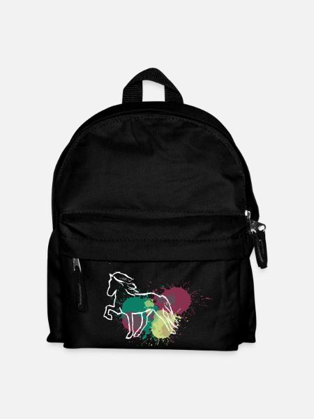 Red Tölt - Kinder Rucksack - Schwarz