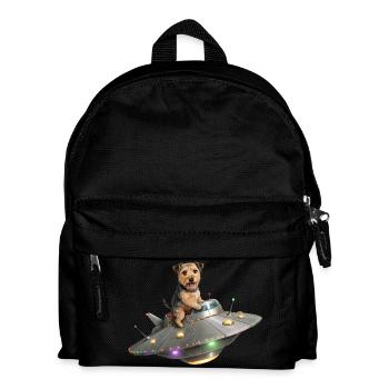 Space Terrier: Journey into the Unknown - Kids' Backpack - black - Front