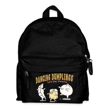 Dancing Dumplings - Kids' Backpack - black - Front