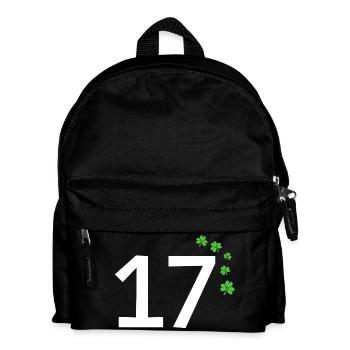 17 - Kinder Rucksack - Schwarz - Vorne