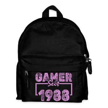 1988 - Sac à dos Enfant - noir - Devant