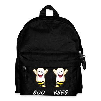 Buh-Bienen Halloween-Paar - Kinder Rucksack - Schwarz - Vorne